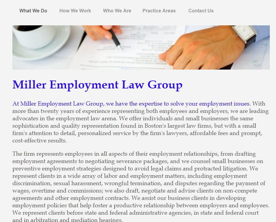 Miller Employment Law Group